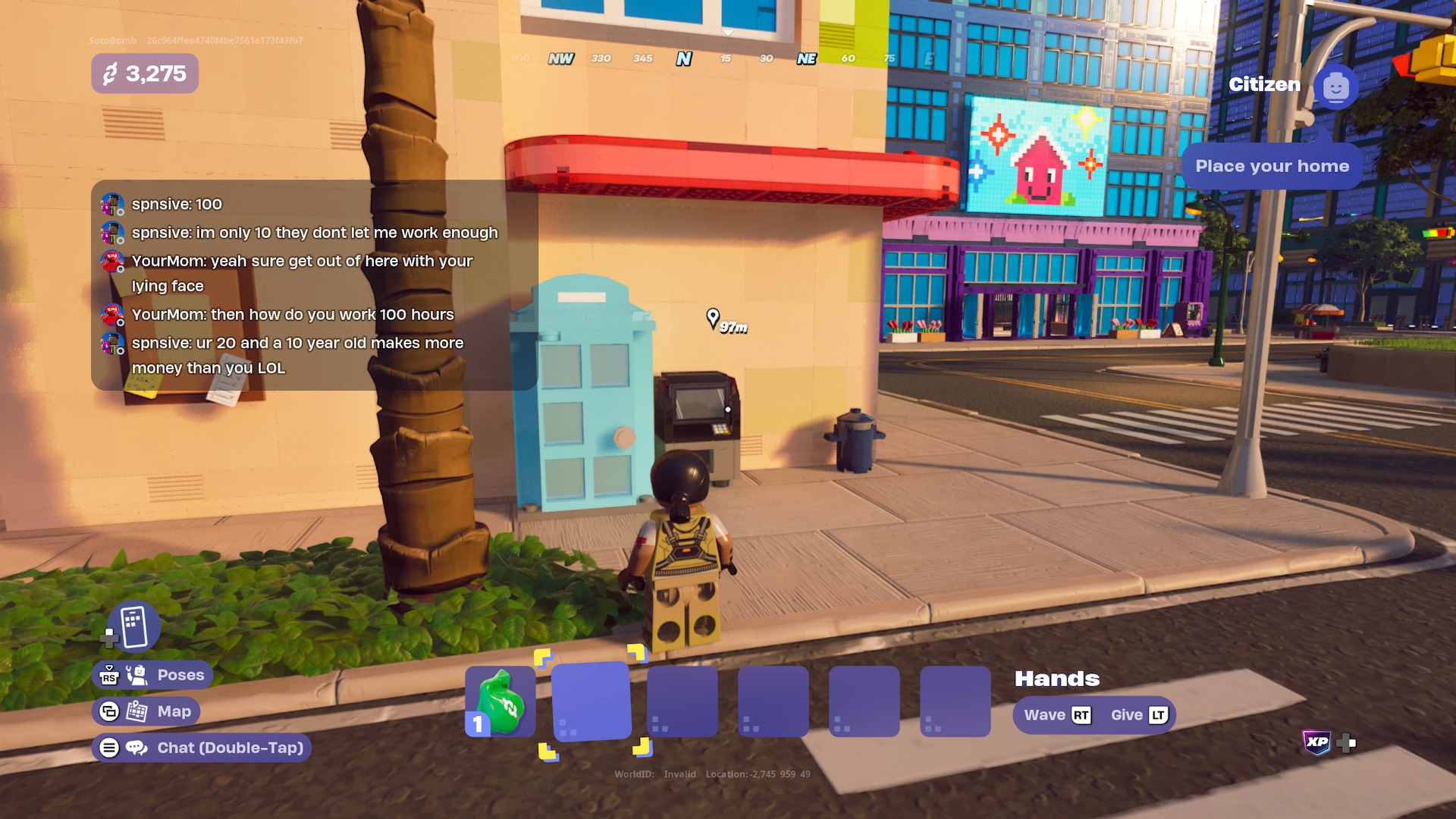 Où trouver tous les emplacements ATM dans la vie de brique de LEGO Fortnite
