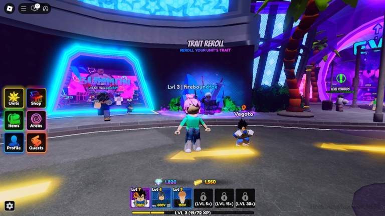 Tous les traits dans l'anime renaissant - Roblox
