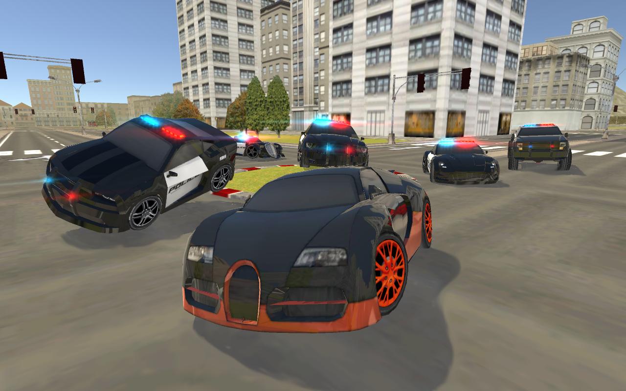 Police Chase: Thief Pursuit