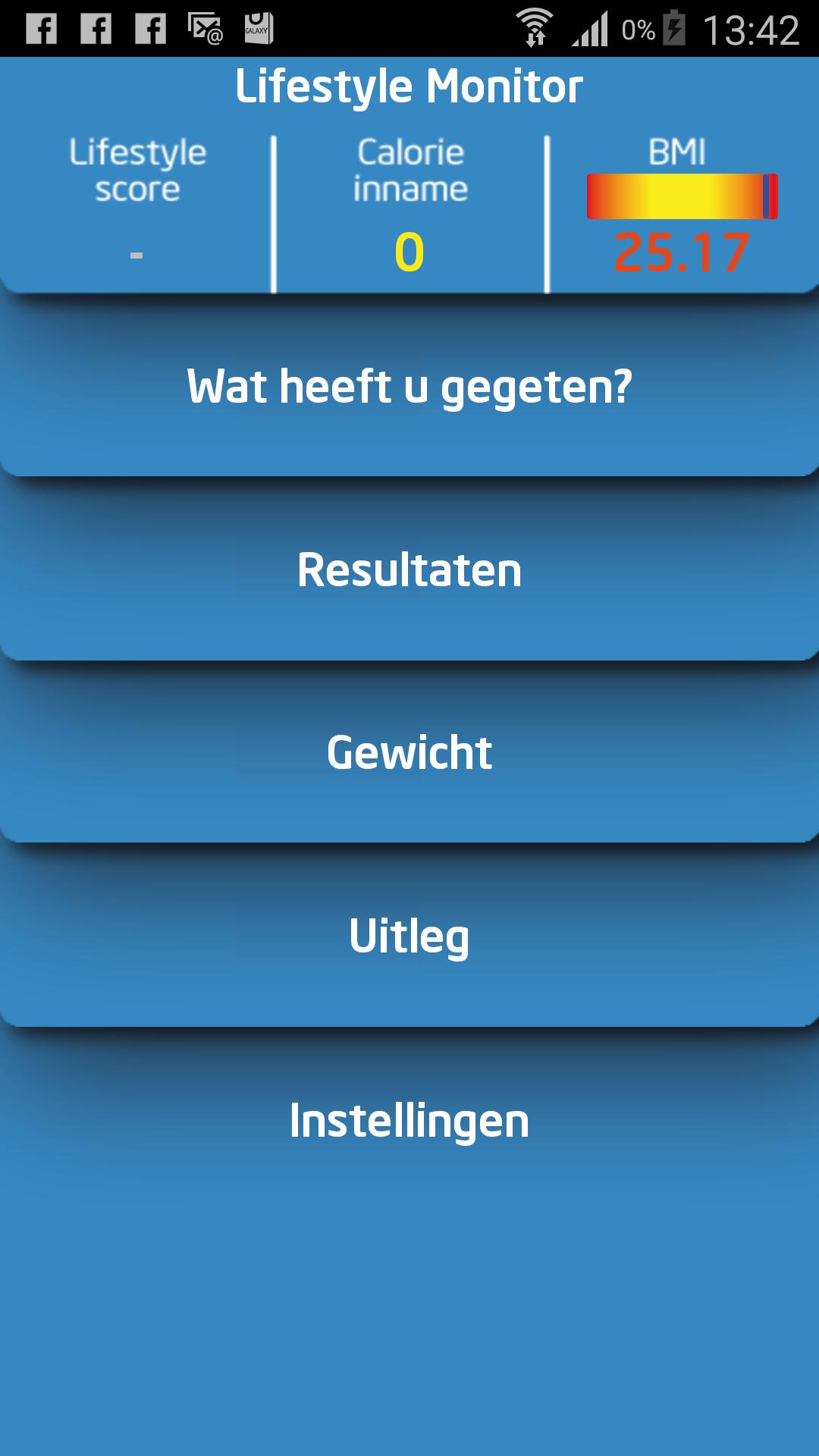 Lifestyle Monitor App