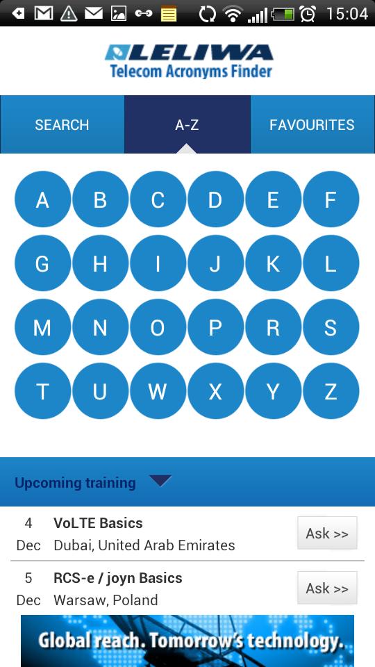 Telecom Acronyms Finder Leliwa