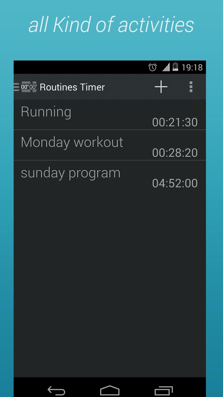 Routine timer - ( interval )
