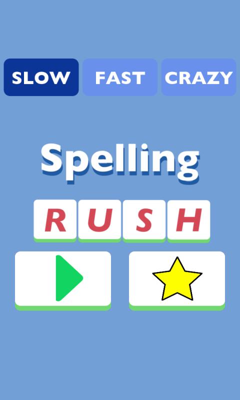 Spelling Rush