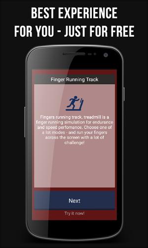 Fingers Running Track Pro