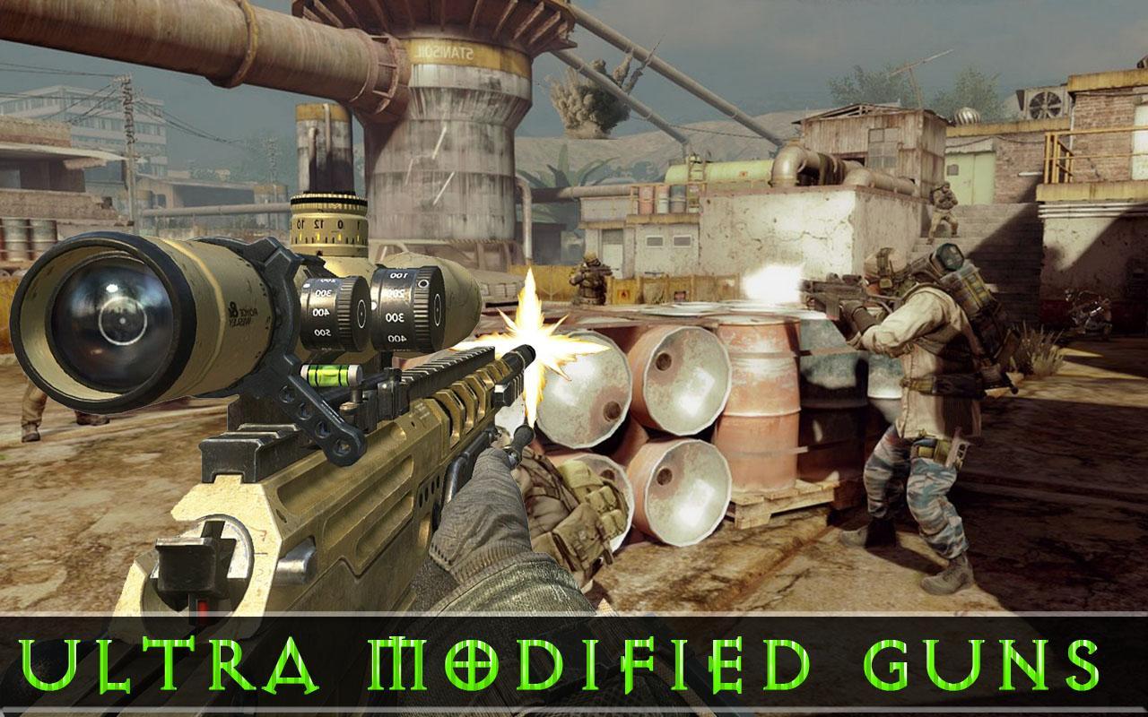 City Sniper Military Encounter Deadly Gun Shooting