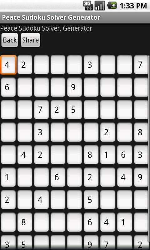 Sudoku Solver & Generator
