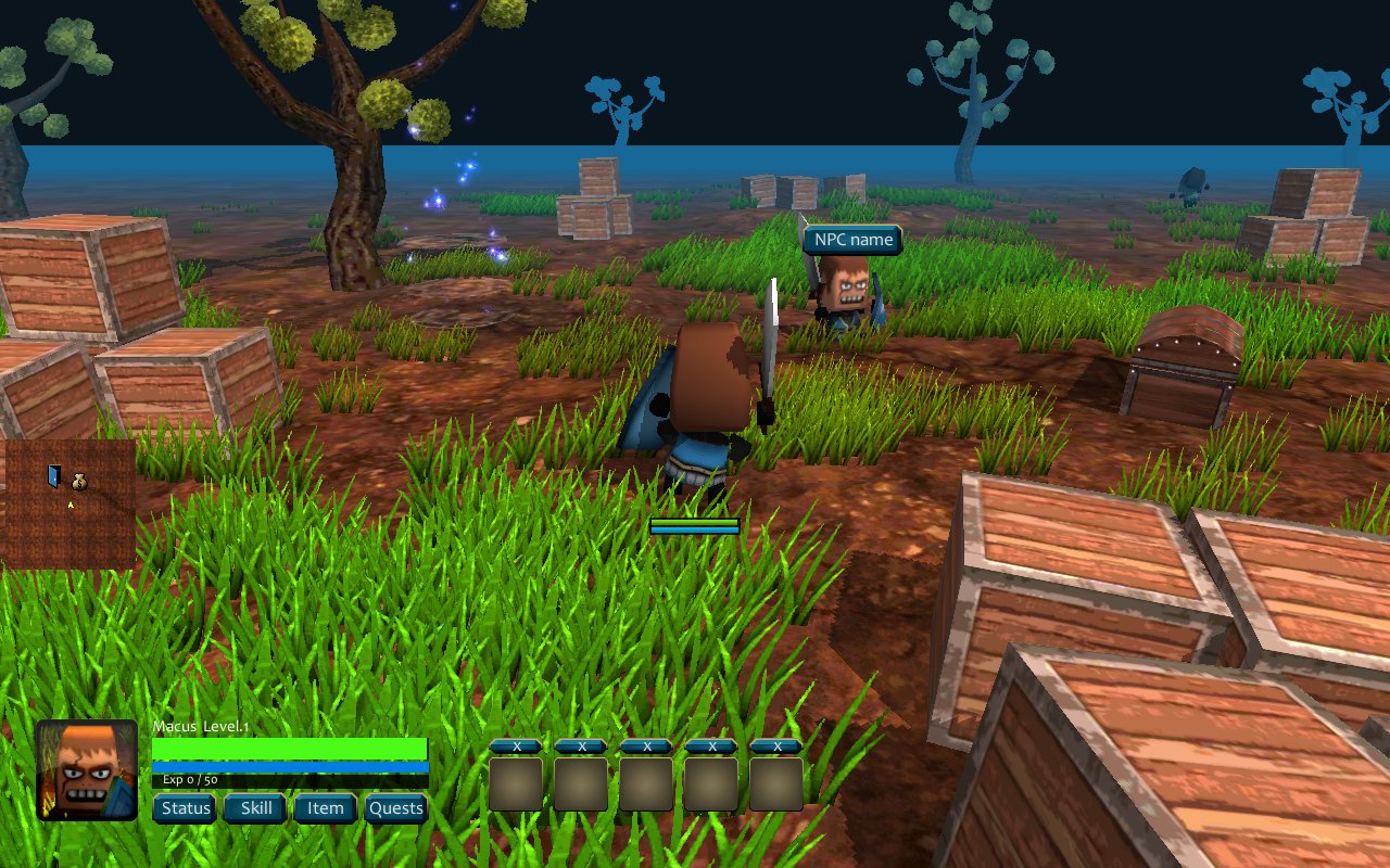 RPG Pixel World 3D Multiplayer