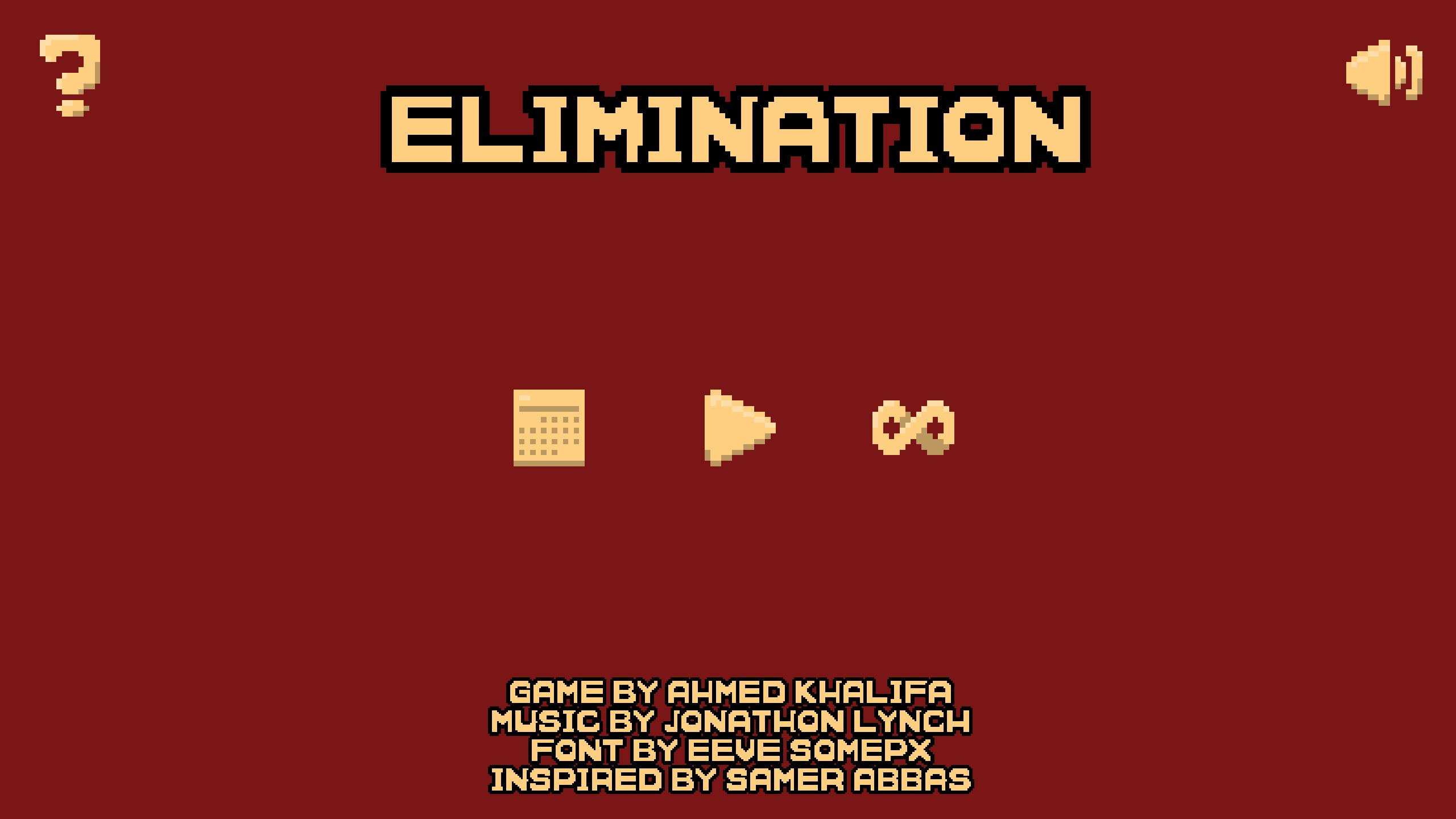 ELIMINATION
