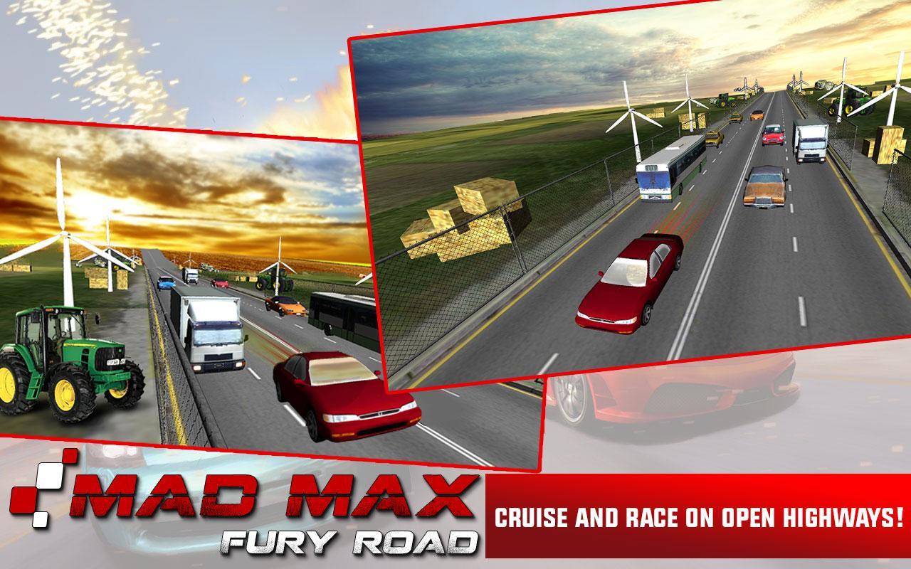 Furious mad car racing