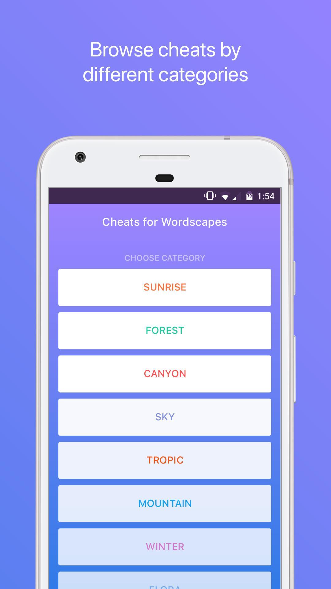 Wordscapes Answers